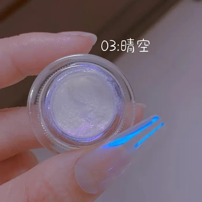 Poudre à paillettes miroir clair de lune 2023 Net-0.2g