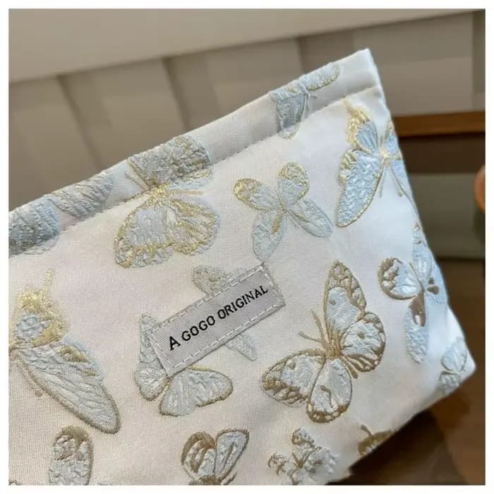 Trousse de maquillage en toile à la mode