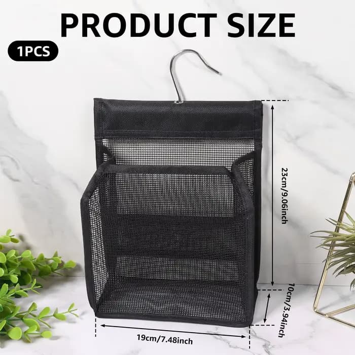 Trousse de toilette suspendue en maille PVC, sac de rangement de douche Portable à séchage rapide, o