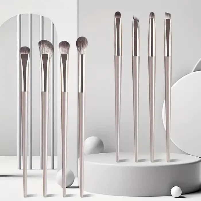 Ensemble de 8 pinceaux de maquillage pour ombre à paupières
