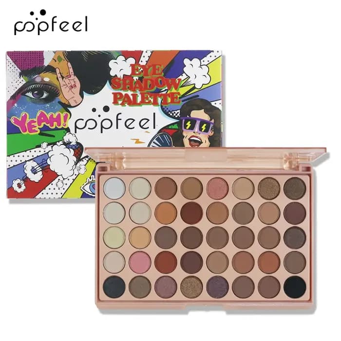 POPFEEL Palette de fards à paupières 40 couleurs