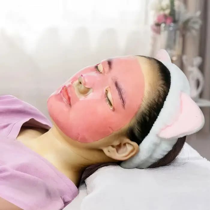 10 pièces cristal collagène or masques faciaux beauté soins de la peau grand masque Anti-âge hydrata
