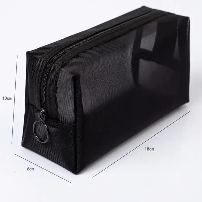 Trousse de toilette pliable lavable transparente