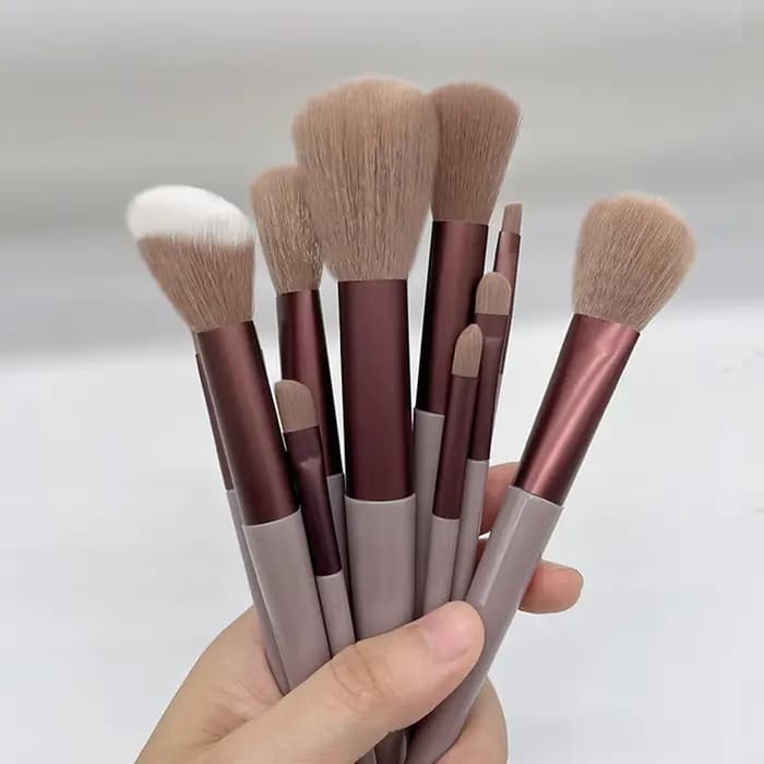 Ensemble de pinceaux de maquillage doux pour femmes