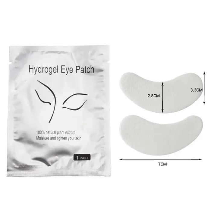 50/100/200 paires de coussinets de cils Gel Hydrogel Patch pour les yeux greffage sous les yeux papi