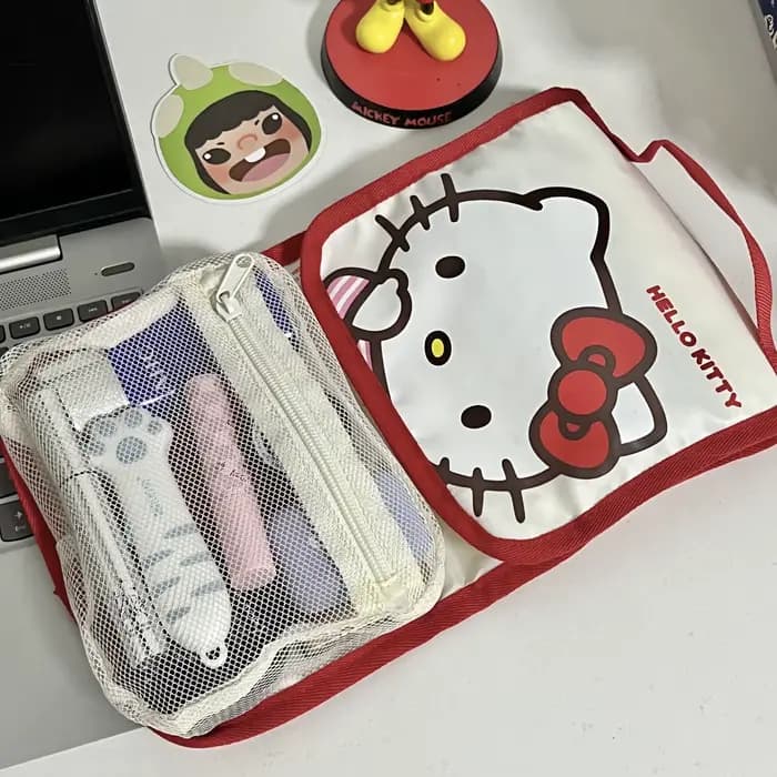 Sac de rangement portable mignon pour voyage