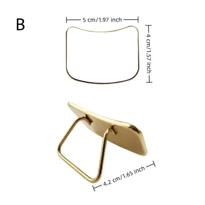 Miroir pour extensions de cils à usage professionnel dans les applications de beauté et pour l'inspection des cils