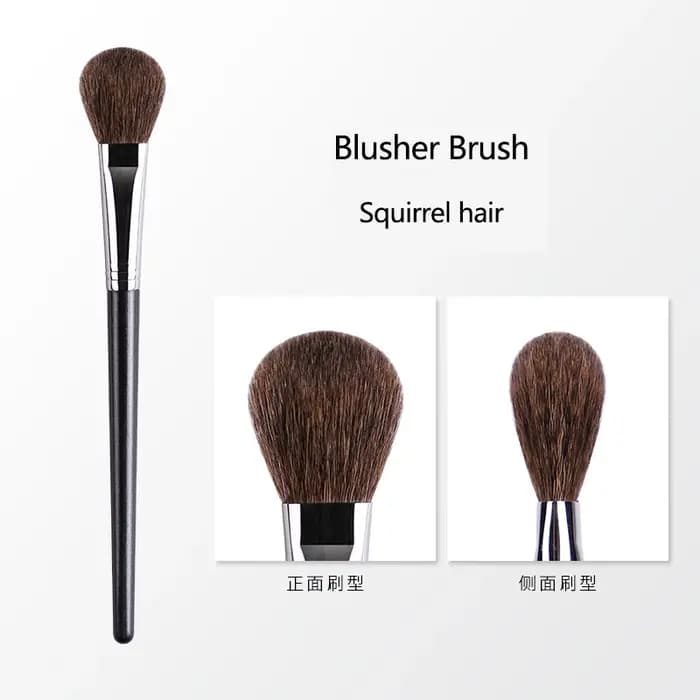 1pc écureuil cheveux Blush pinceaux de maquillage visage détail ombre