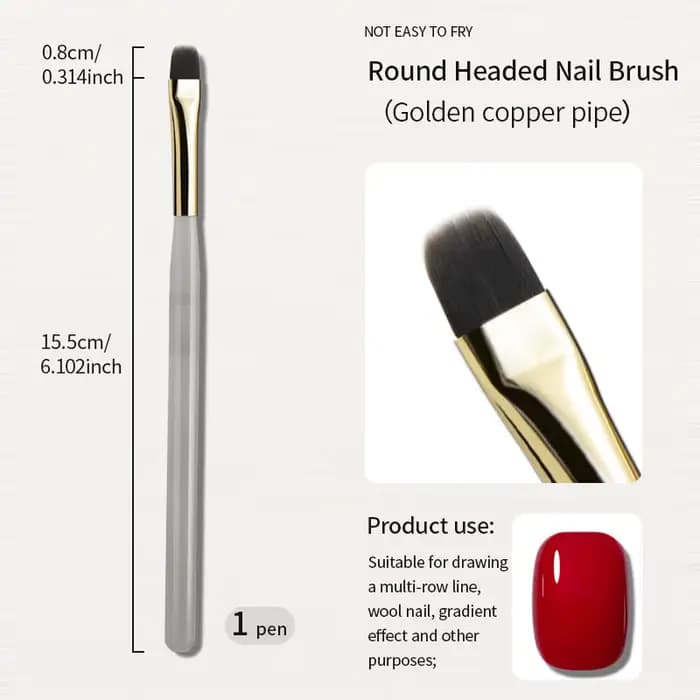 RS Nail Art peinture pinceau lignes acryliques stylo rayures grille fleur papillon dessin aquarelle