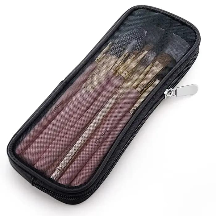 Étui de voyage pour pinceaux de maquillage