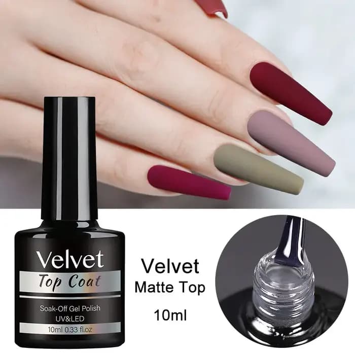 Clou Beaute 15ml rouge noir blanc vert néon Gel vernis à ongles couche de finition velours haut 400 couleurs Gel Semi