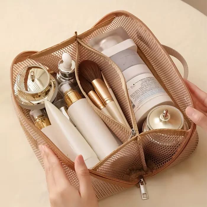 Sac de rangement de maquillage de luxe