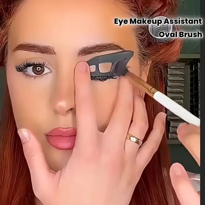 Kit de maquillage pour les yeux 3 pièces – Pinceaux et moules pour fard à paupières
