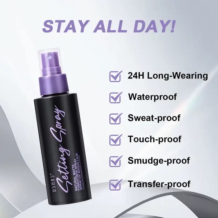 USHAS – Spray de maquillage imperméable