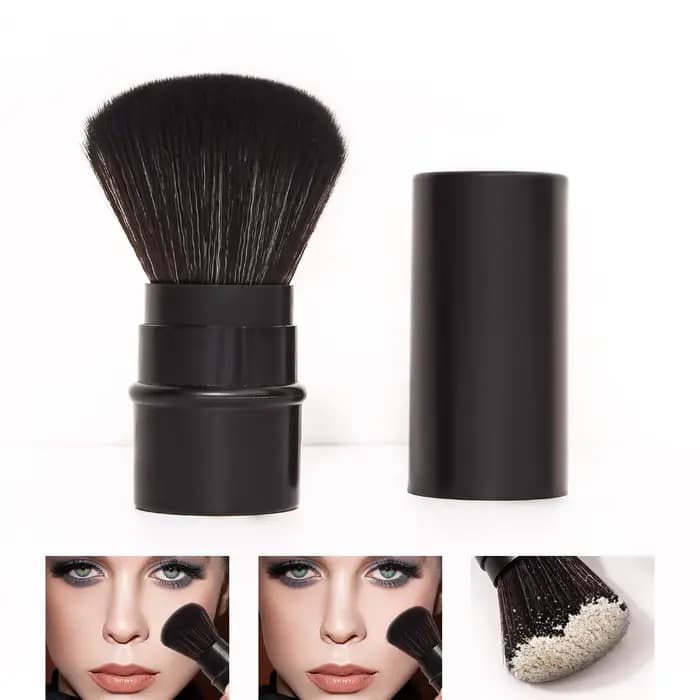 Pinceau de maquillage rétractable
