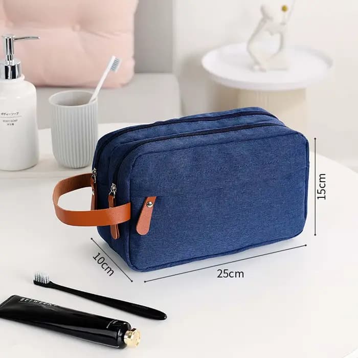 Petite Trousse de Toilette pour Homme, Sac de Rangement pour Cosmétiques, Portable, Moderne, Simple,