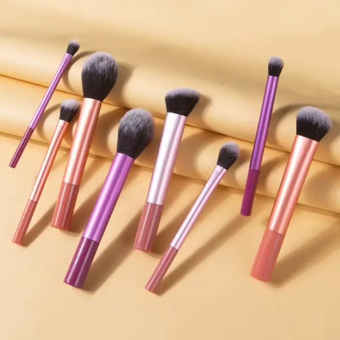 Ensemble de pinceaux de maquillage professionnels 8 pièces