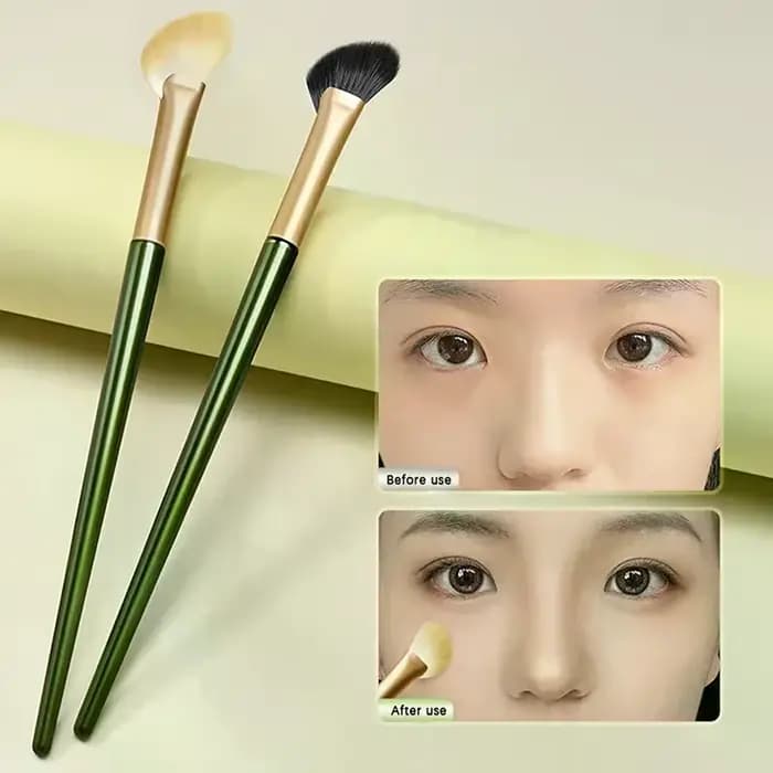 Pinceau de maquillage de Contour à angle plat