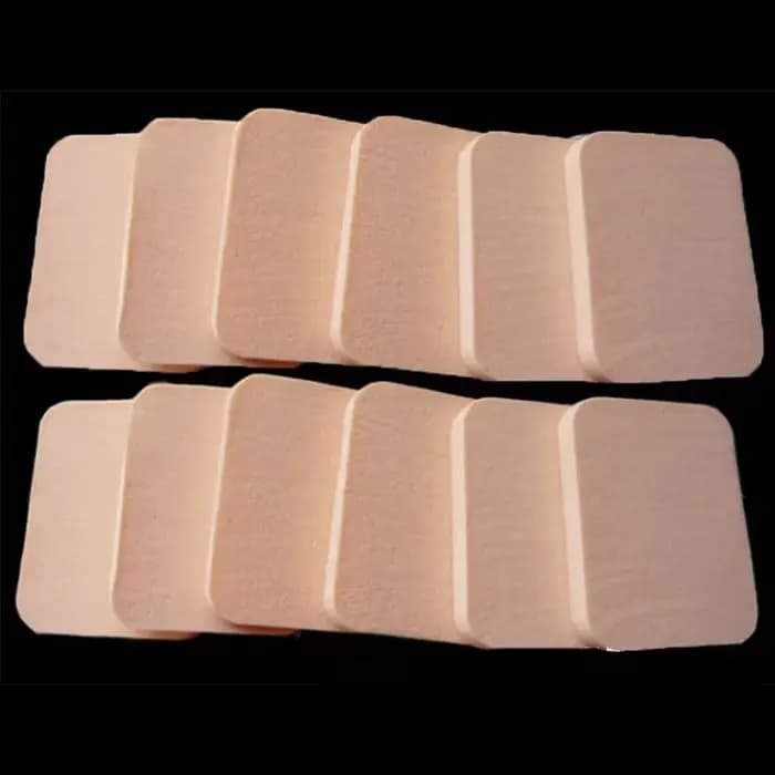 Bouffée de poudre cosmétique pour le visage