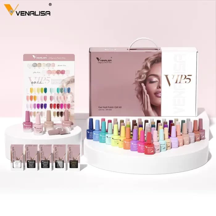 Venalisa VIP5 vernis à ongles HEMA/TPO gratuit couverture complète belle Semi permanente tremper UV