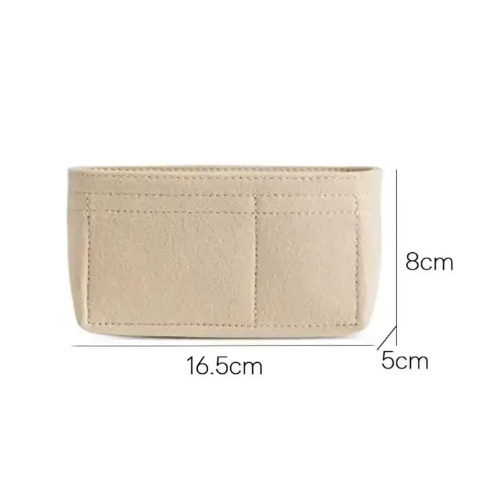 Longchamp-Mini sac de rangement en feutre portable
