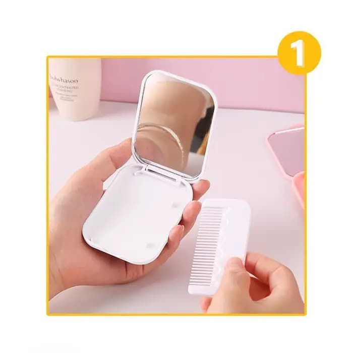 Miroir de maquillage amusant avec dessin animé Miffy Rabbit