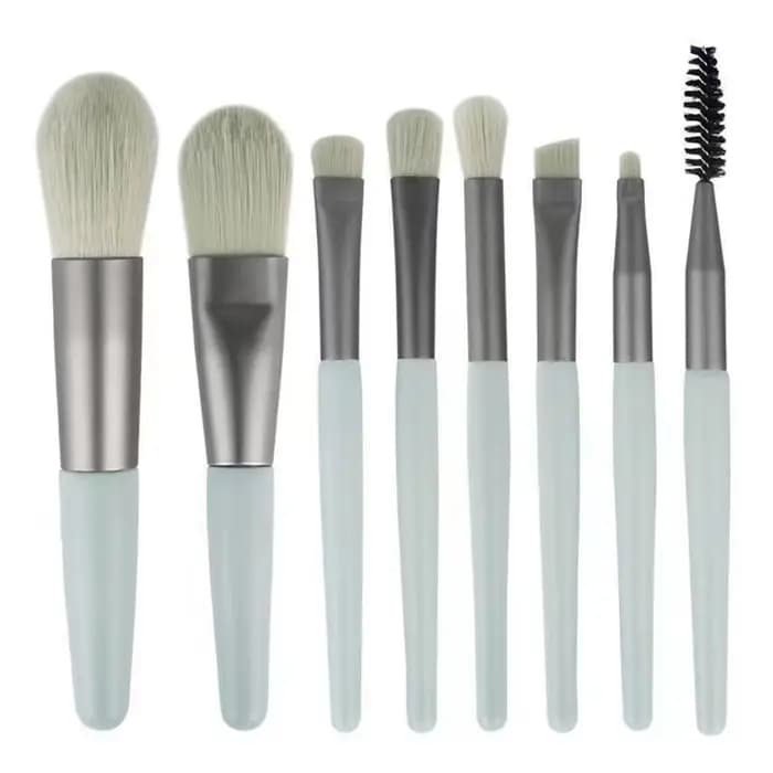 Ensemble de 8 pinceaux de maquillage doux et moelleux pour cosmétiques