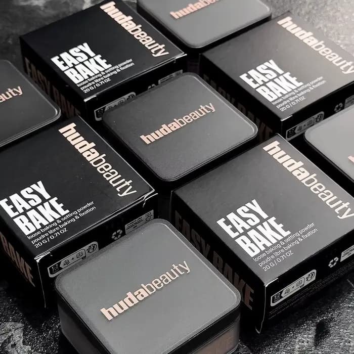 Nouvelle Poudre Libre Fixatrice et de Fixation Huda Easy Bake Sans Parfum