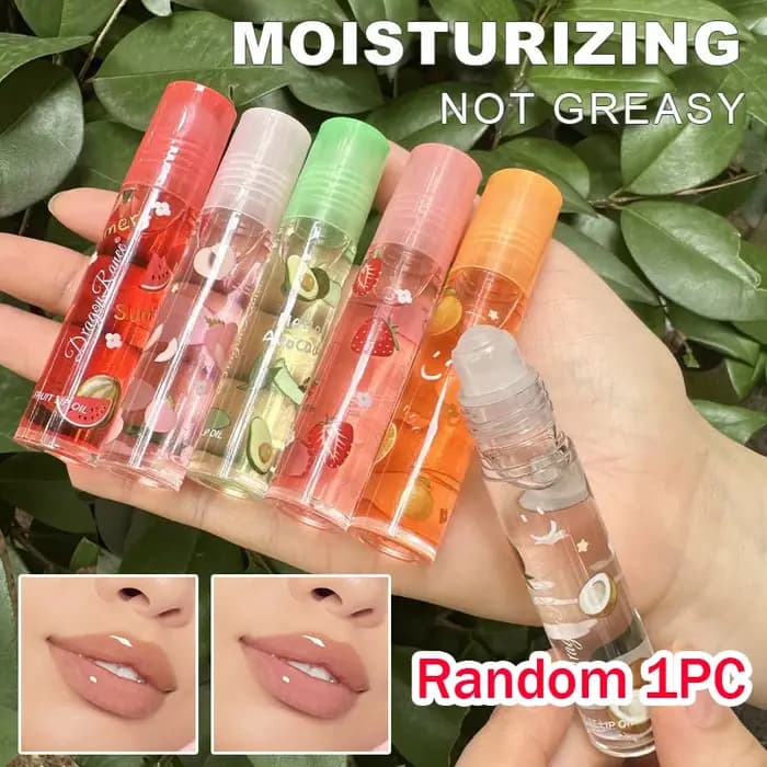 Brillant à lèvres à eau miroir, glaçage à lèvres en verre Transparent, huile liquide, rouge à lèvres 6 couleurs au hasard, maquillage hydratant