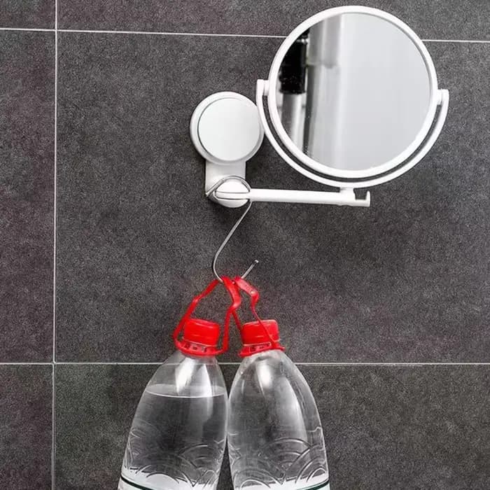 Miroir de maquillage grossissant double face 3X