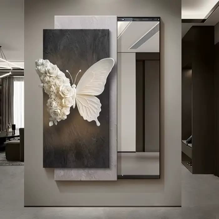Miroir de voyage Design sur pied