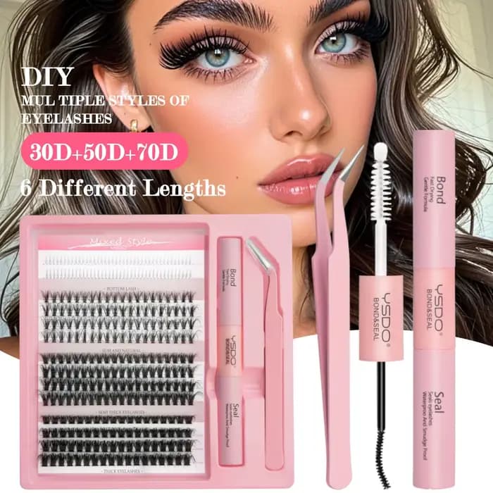Kit d'extension de cils YSDO DIY