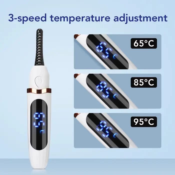 Recourbe-cils électrique, USB, électronique, naturel, fournitures de beauté