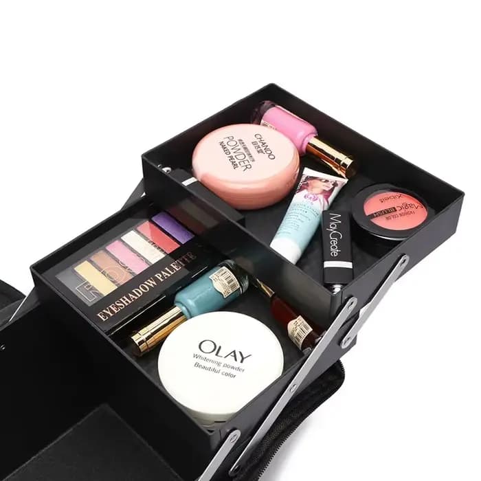 Trousse de Maquillage Professionnelle Multi-couches Grande Taille