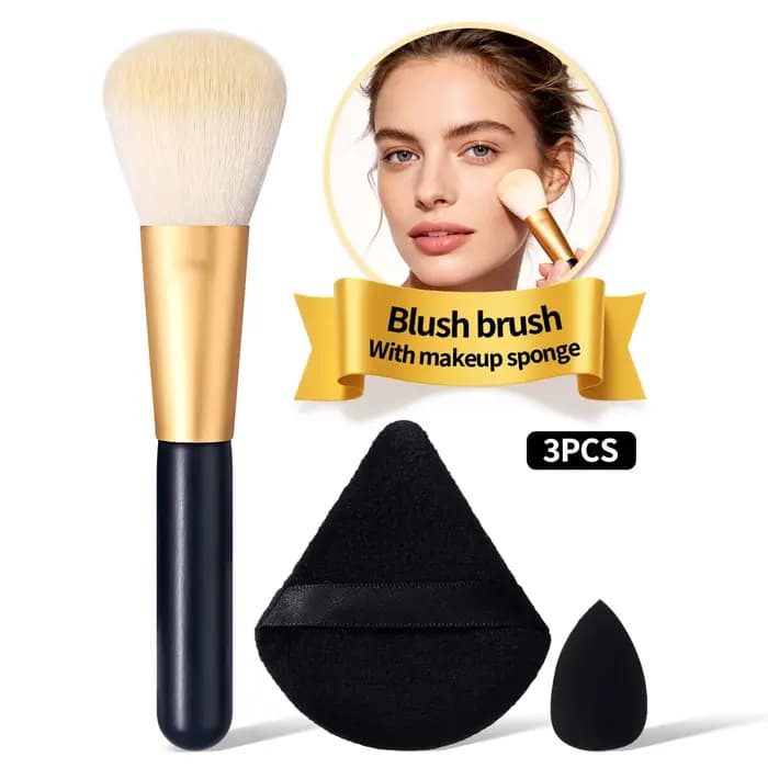 Ensemble d'outils de maquillage pour le blush