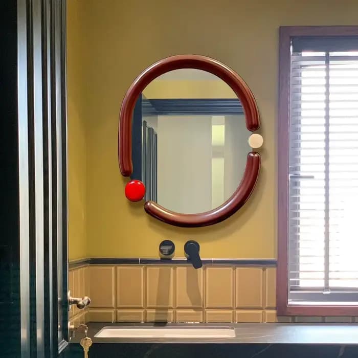 Miroir De maquillage ovale