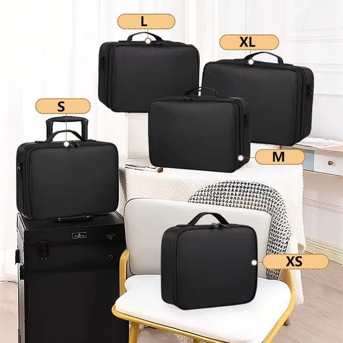 Nouveau Oxford trousse de maquillage pour femmes professionnel grande capacité voyage