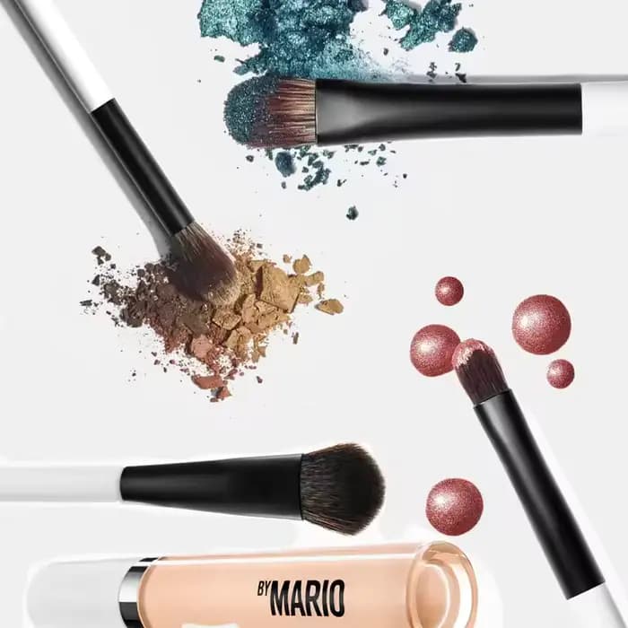 Pinceau de maquillage double embout F4 All Mario pour fond de teint