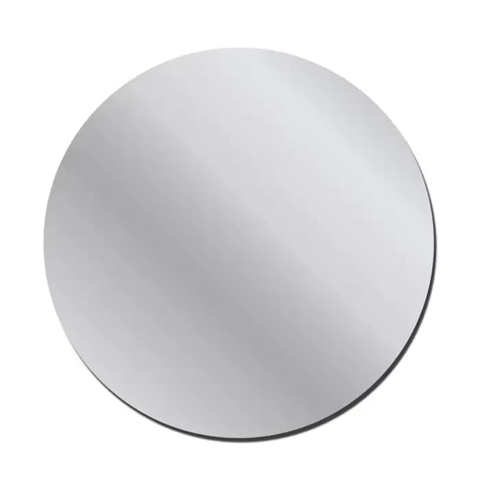 Autocollants miroir en acrylique de 10 à 30 cm, miroir rond mini épais, autocollant mural décoratif