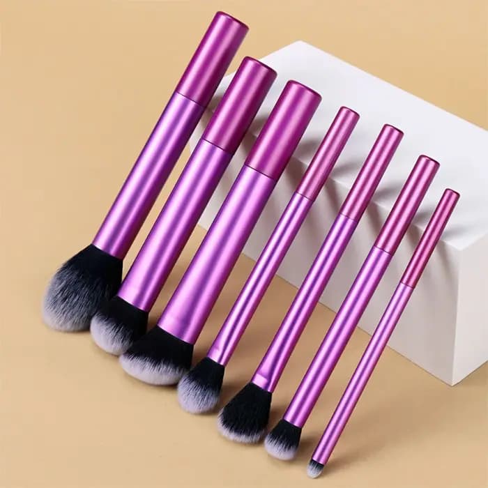 Kit de pinceaux de maquillage doux