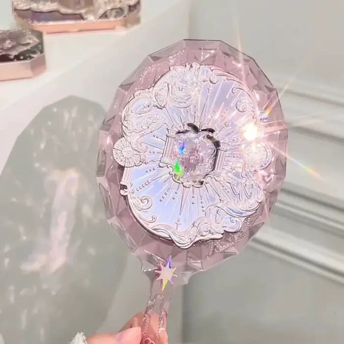 Flower Knows Moonlight Mermaid Miroir de maquillage pour dames