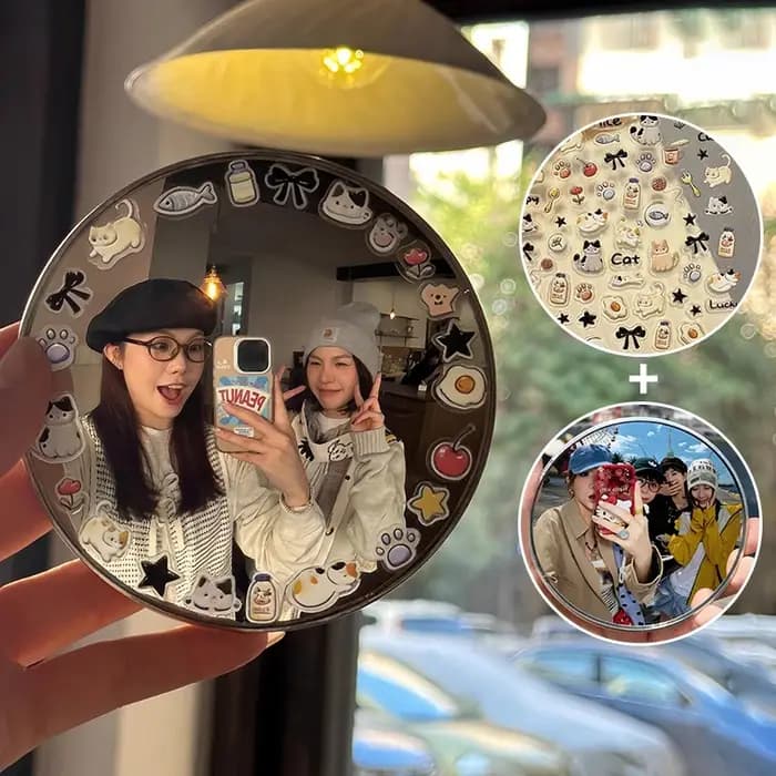 Miroir à selfie, miroir grand angle de voyage