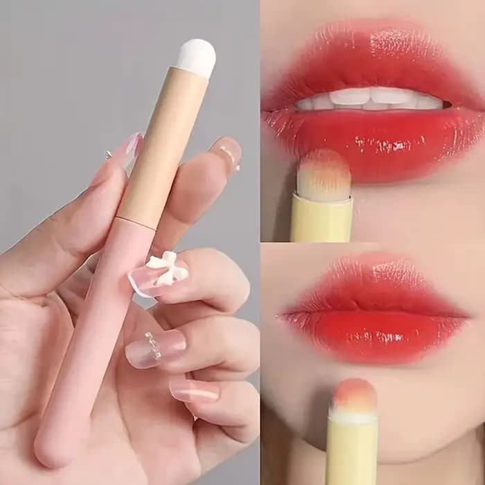 Pinceaux de maquillage à tête d'éponge de champignon doux 3 pièces