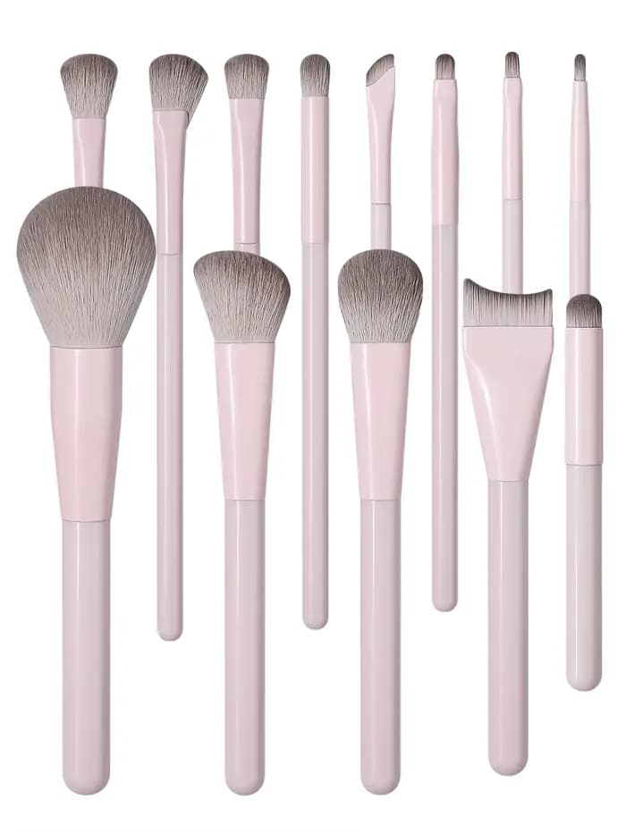 Ensemble de 13 pinceaux de maquillage doux et moelleux