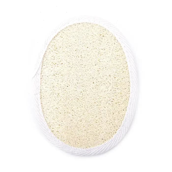Éponge Luffa naturelle pour le visage et le corps, 1 pièce, 10x14cm