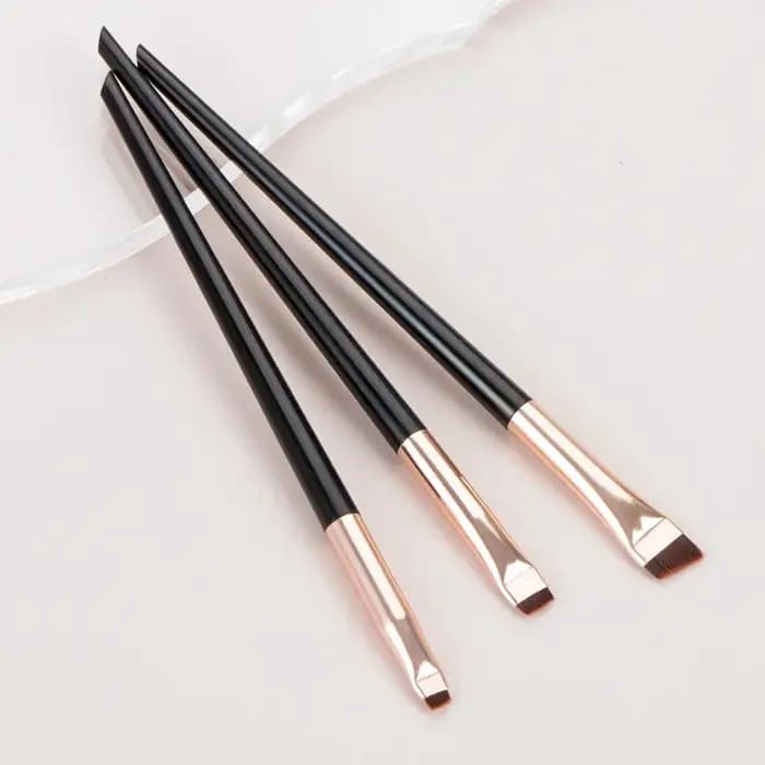 Karsyngirl-Pinceau eyeliner portable plat et fin pour contour des yeux