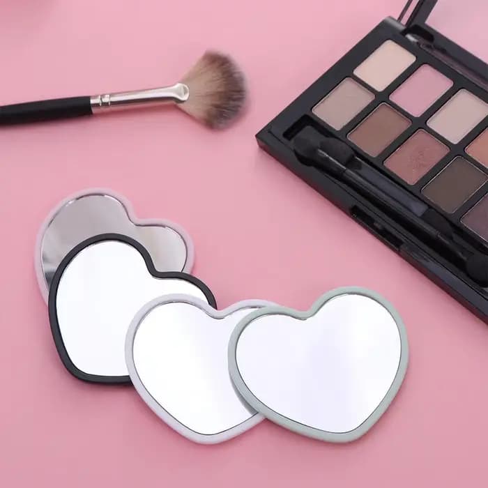 Miroir Simple simple face en forme de cœur