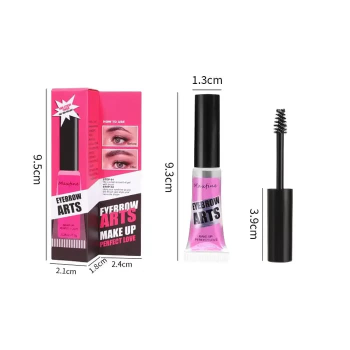 EyebloggGel-Maquillage pour les yeux, longue durée, étanche, tuyau à séchage rapide, transparent