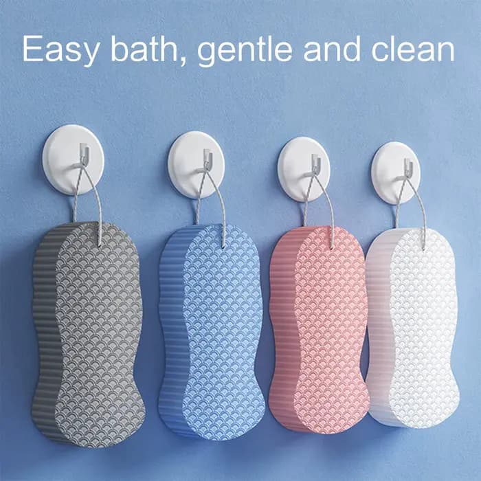 1pc doux éponge corps épurateur bain exfoliant gommage