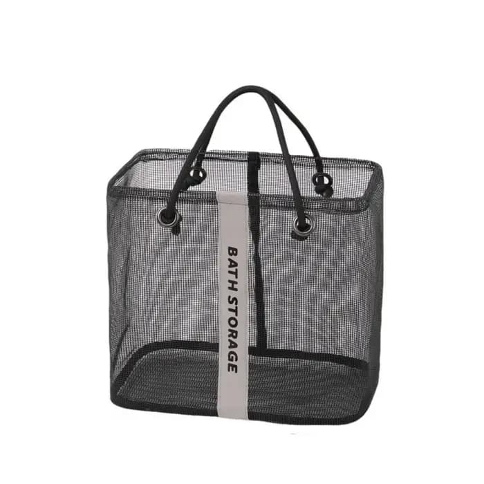 Sac de toilette en maille grande capacité